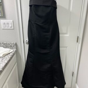 Amsale Black Formal Gown